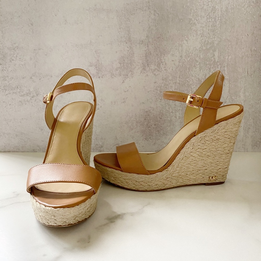 Michael Kors Wedge Sandals- Size 8